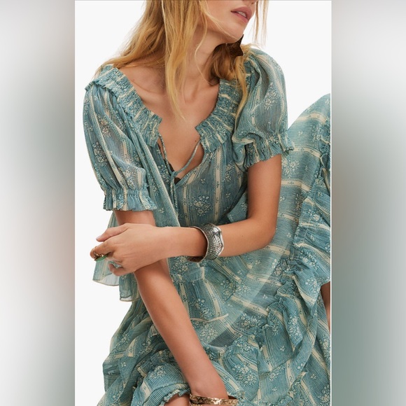 Morning Mist Maxi Set NWOT mineral blue combo - Picture 7 of 10